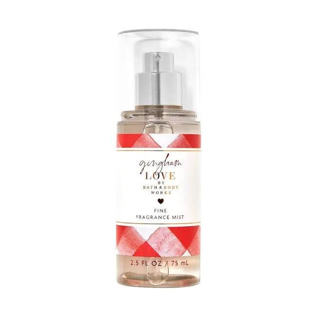 BATH&BODY WORKS TRAVEL SIZE GINGHAM LOVE MIST - ladyy