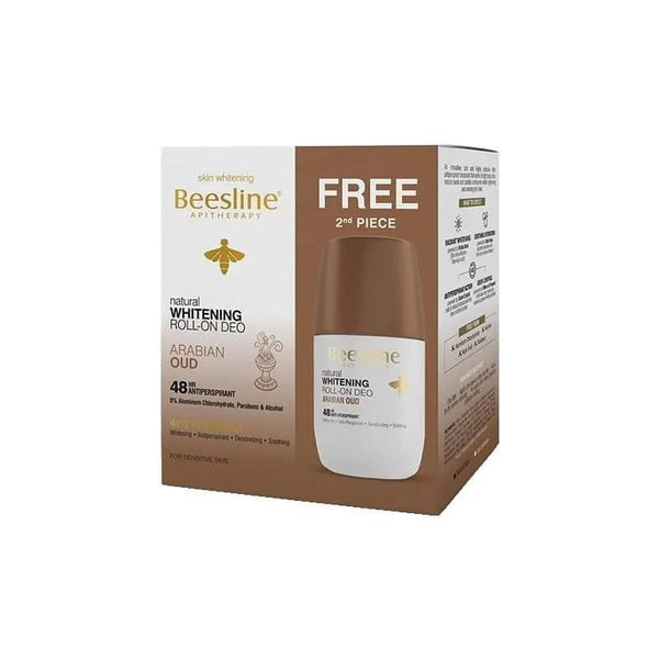Beesline® Whitening Roll On Deodorant - Arabian Oud X2 Promo pack - ladyy