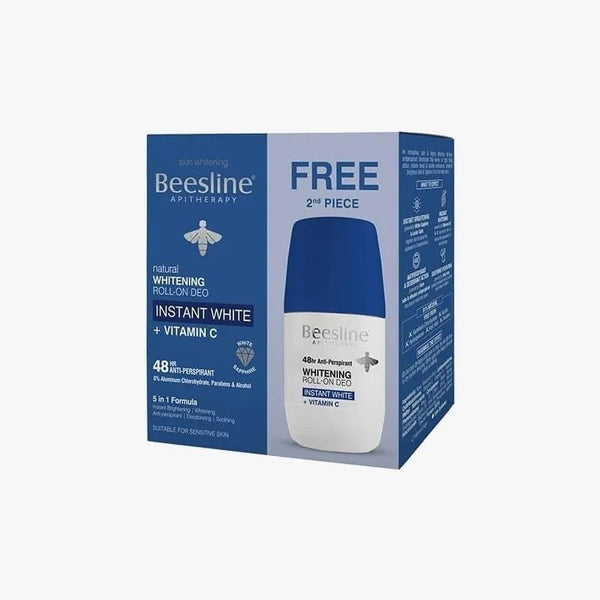 Beesline® Whitening Roll On Deodorant - INSTANT WHITE+ VITAMIN C X2 Promo pack - ladyy