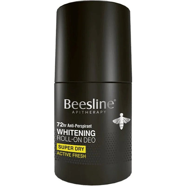 Beesline® Whitening Roll On Deodorant - Super Dry - Active Fresh For Men 50ml - ladyy