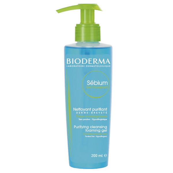 BIODERMA SEBIUM CLEANSING FOAMING GEL 200ML - ladyy