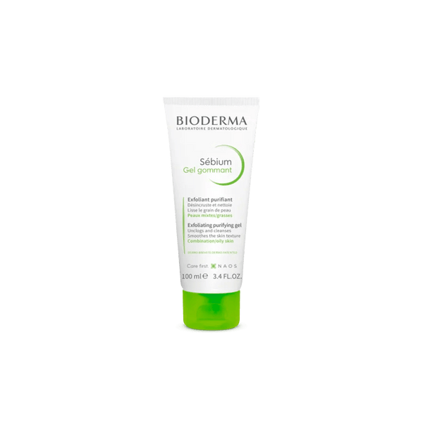 BIODERMA SEBIUM EXFOLIATING GEL 100ML - ladyy