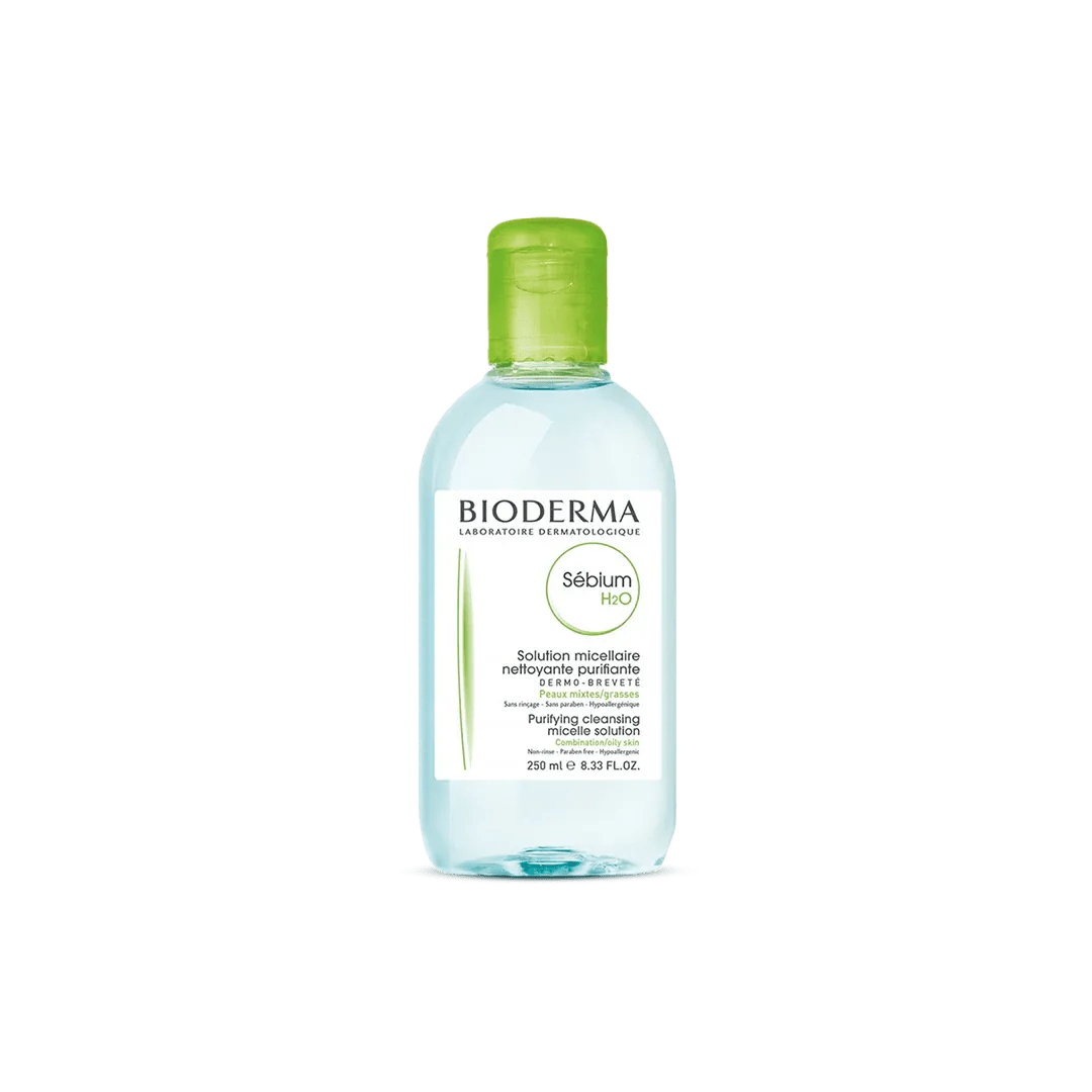 BIODERMA SEBIUM H2O PURIFYING CLEANSING 250ML - ladyy
