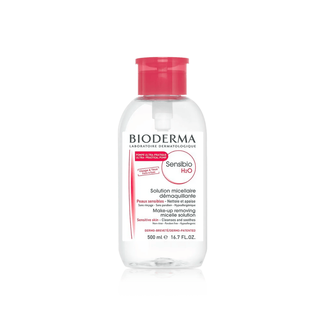 BIODERMA SENSIBIO H2O MICELLAR MAKEUP REMOVE 500ML - ladyy