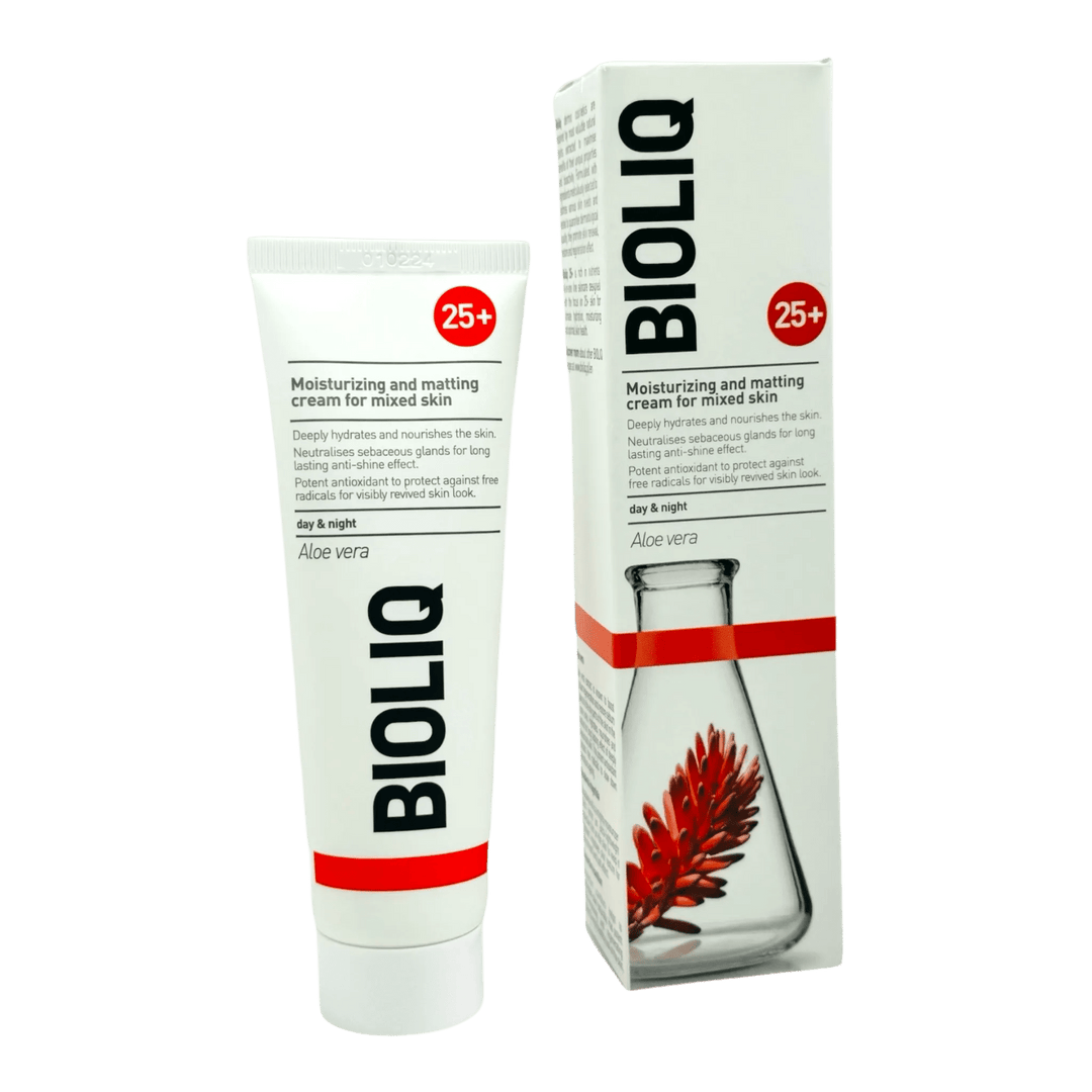 Bioliq 25+ Moisturizing and Matting Cream For Mixed Skin 50ML - ladyy