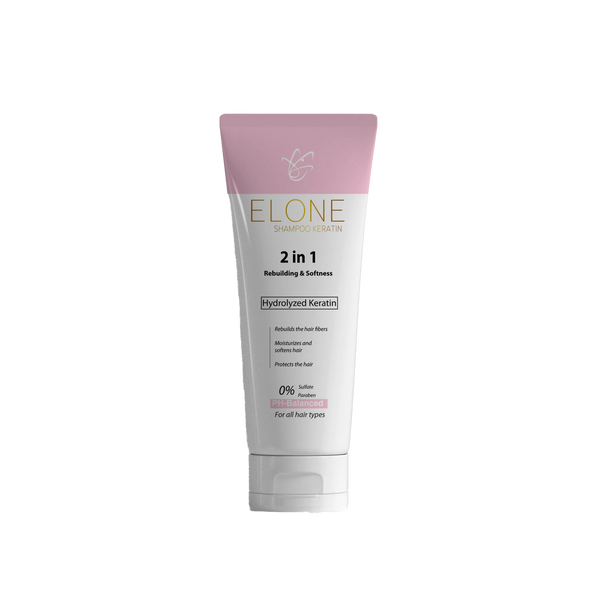 BLUEBELL ELONE HAIR KERATIN SHAMPO 200ML - ladyy