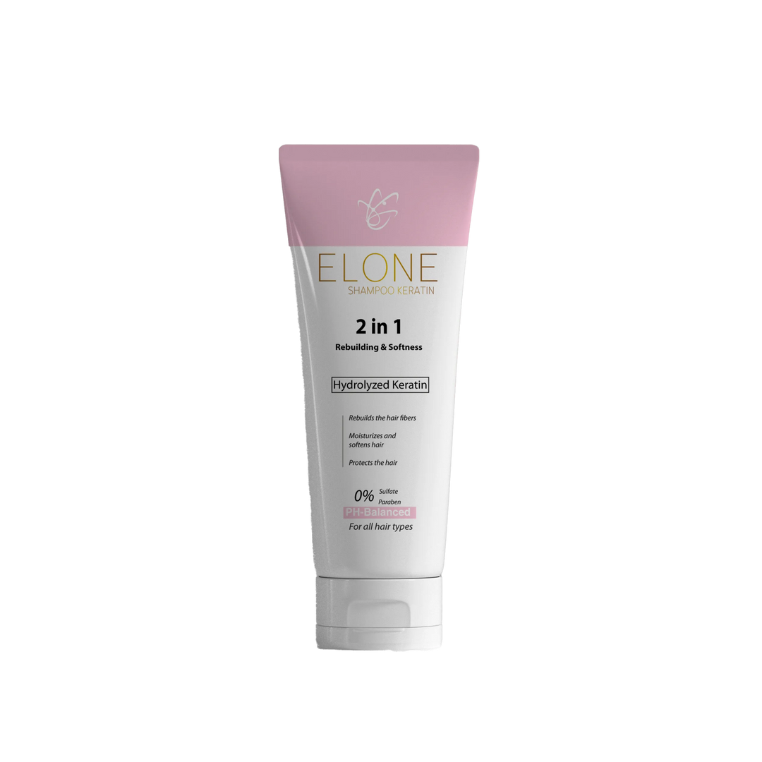 BLUEBELL ELONE HAIR KERATIN SHAMPO 200ML - ladyy
