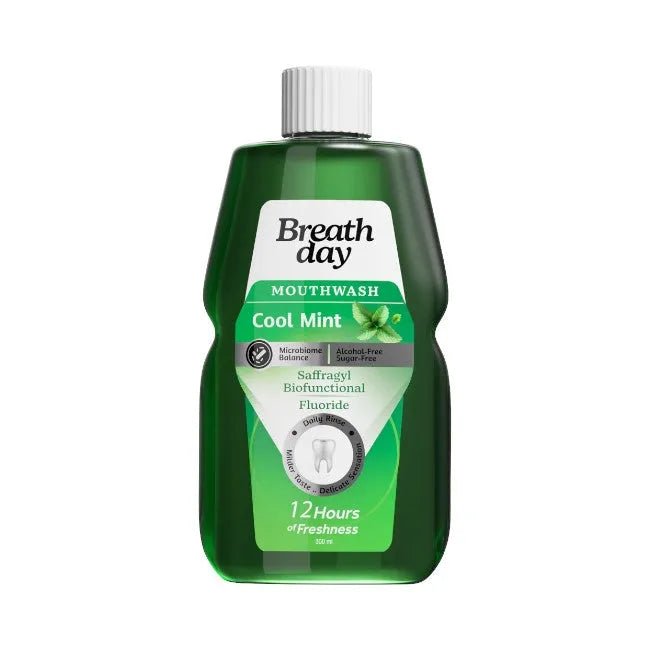 Breath day mouthwash Cool mint 300ml - ladyy