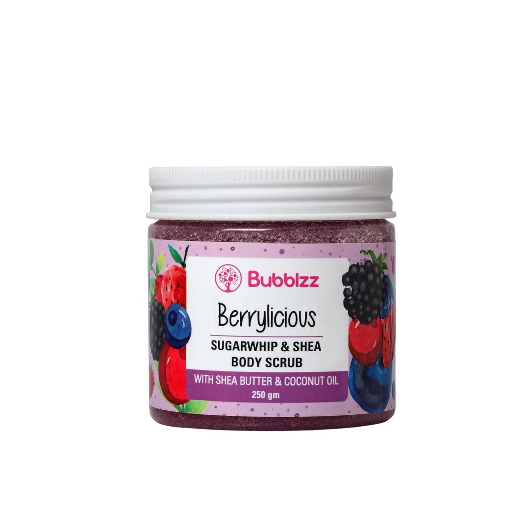 BUBBBLZZ Berrylicious Body Scrub 250ML - ladyy