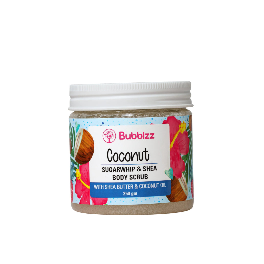 BUBBLZZ Coconut Body Scrub 250ML - ladyy