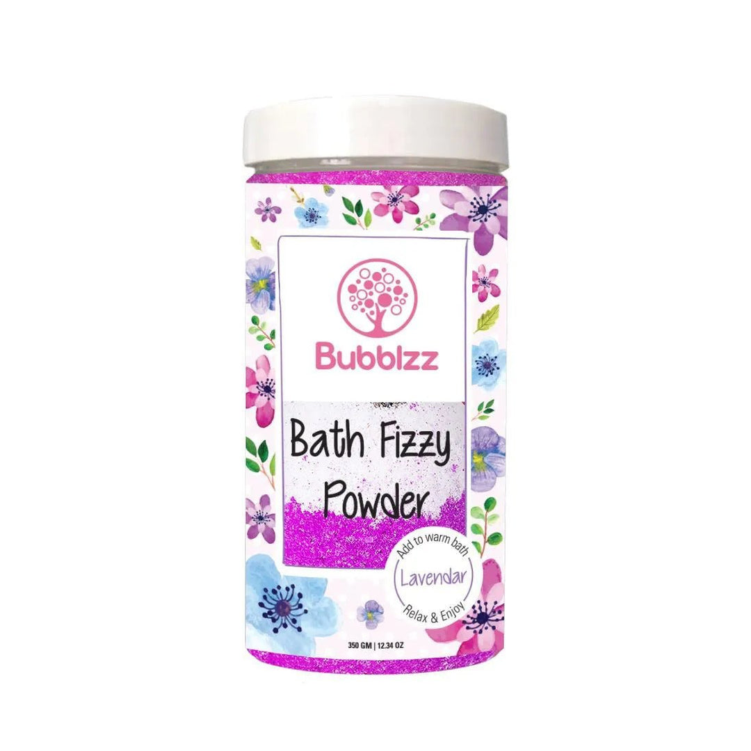 BUBBLZZ Lavender Bath Fizzy 350GM - ladyy