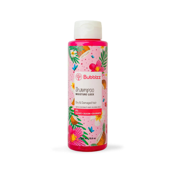 BUBBLZZ Moisture Lock Shampoo for dry hair 500ML - ladyy