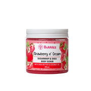 BUBBLZZ Strawberries & Cream Body Scrub 250ML - ladyy