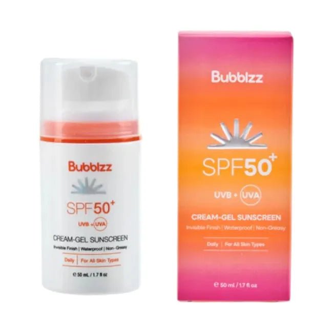 BUBBLZZ Sunscreen SPF50+50ML - ladyy