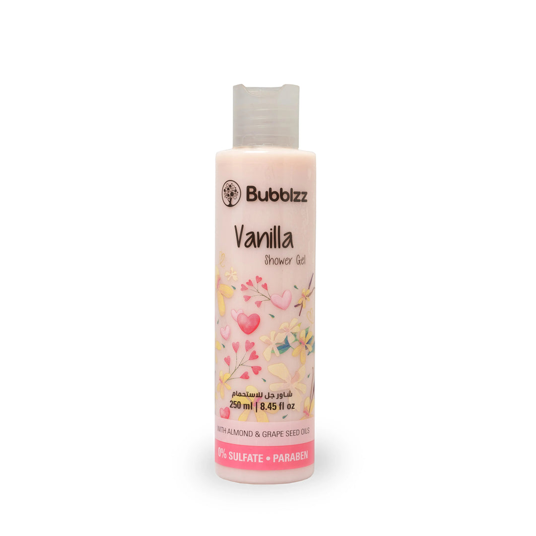 BUBBLZZ Vanilla Shower Gel - 250ml - ladyy