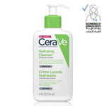 Load image into Gallery viewer, CeraVe Hydrating Cleanser for Normal to Dry Skin with Hyaluronic Acid 236ml - ladyy
