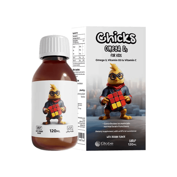Chicks Omega D3 120 ml - ladyy