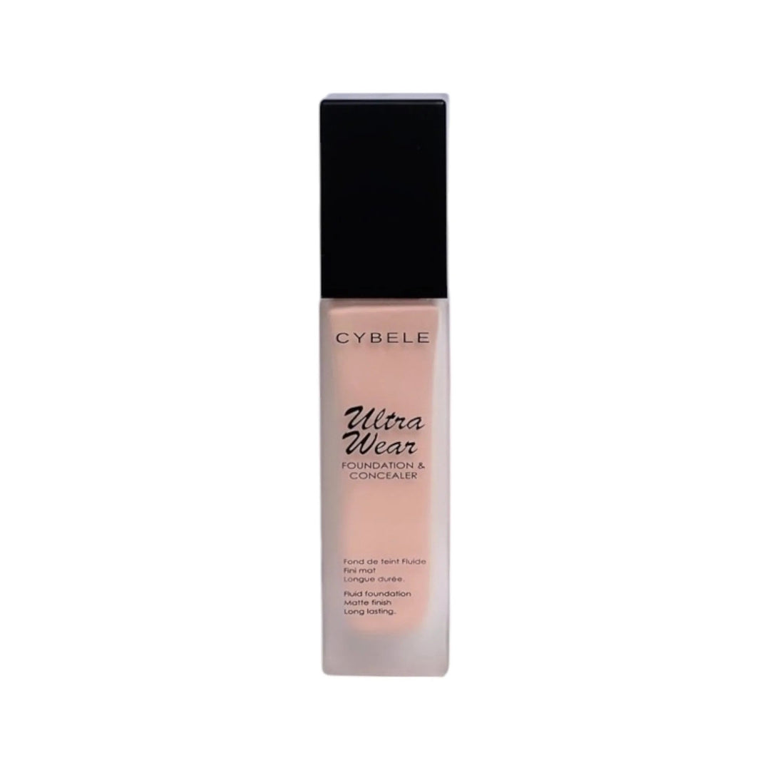 CYBELE ULTRA WEAR FOUNDATION AND CONCEALER 01 - ladyy
