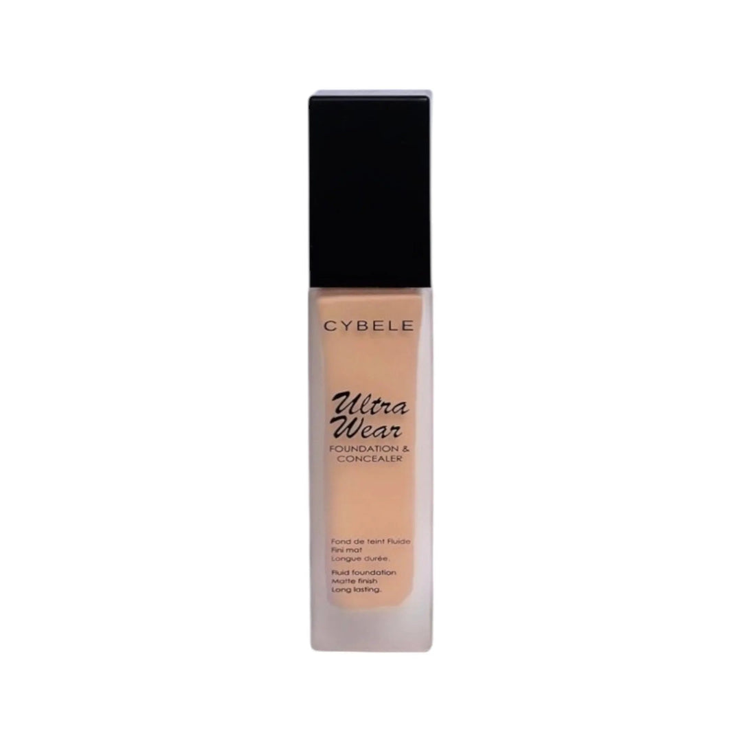 CYBELE ULTRA WEAR FOUNDATION AND CONCEALER 01 - ladyy