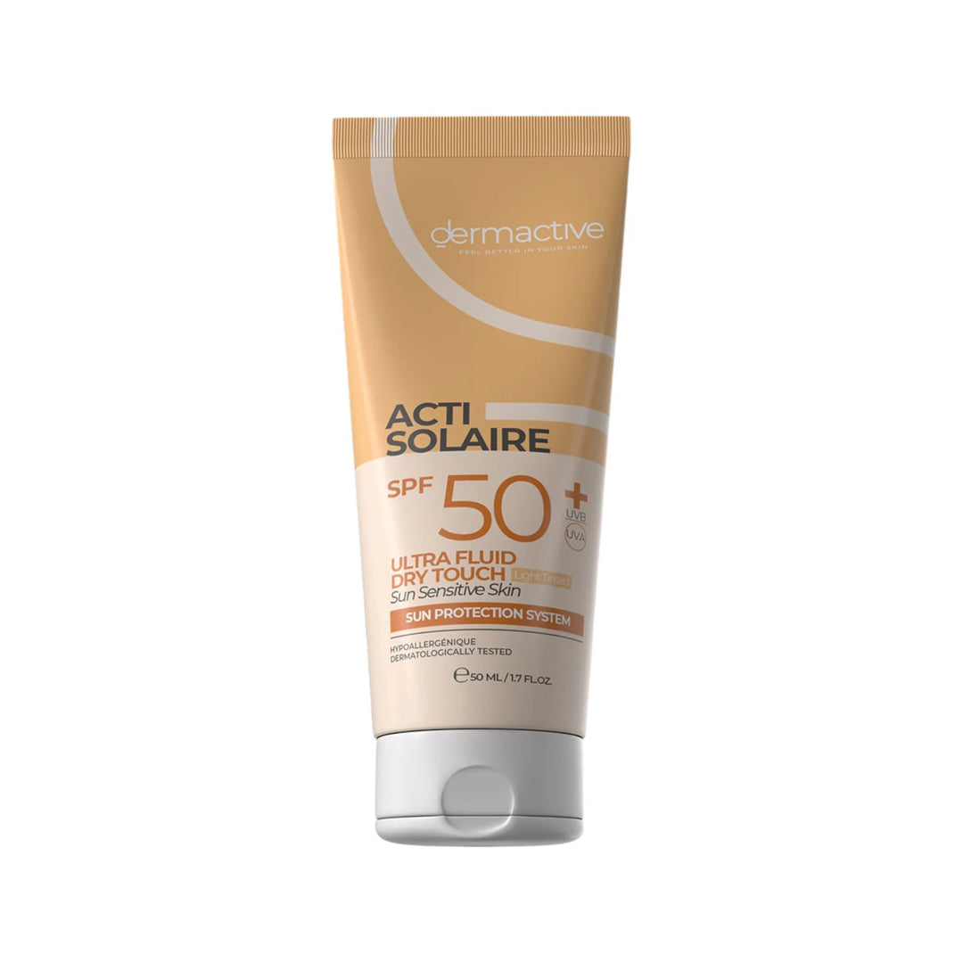 DERMACTIVE ACTI - SOLAIRE SPF 50+ Ultra Fluid Light Tinted - ladyy