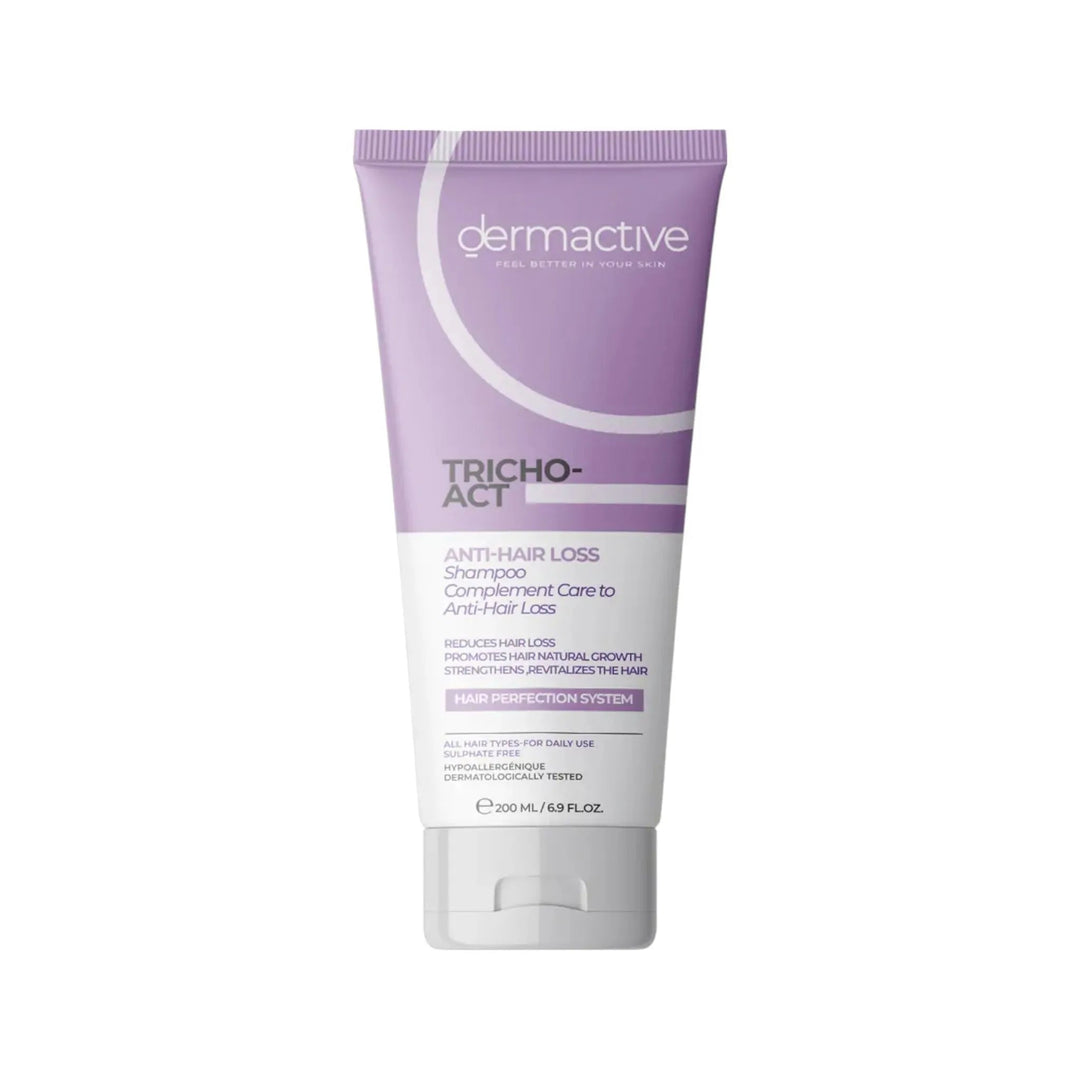DERMACTIVE TRICHO - ACT Anti HairLoss Shampoo 200ml - ladyy