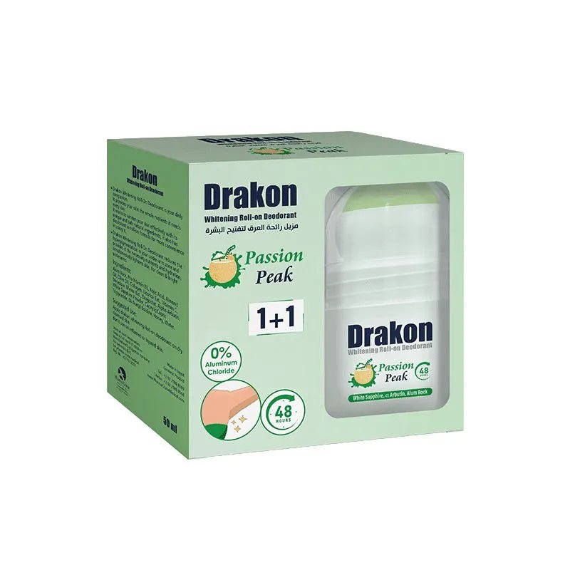 Drakon® Promopack Whitening Roll on - Passion peak (1+1 Free) - ladyy