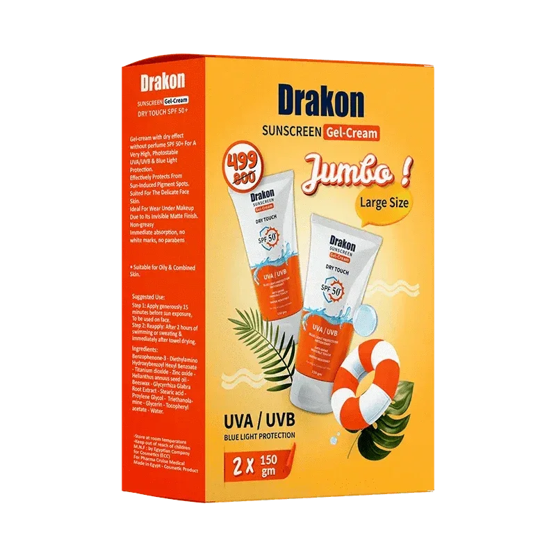 DRAKON SUN SCREEN GEL CREAM 150ML 1+1OFFER