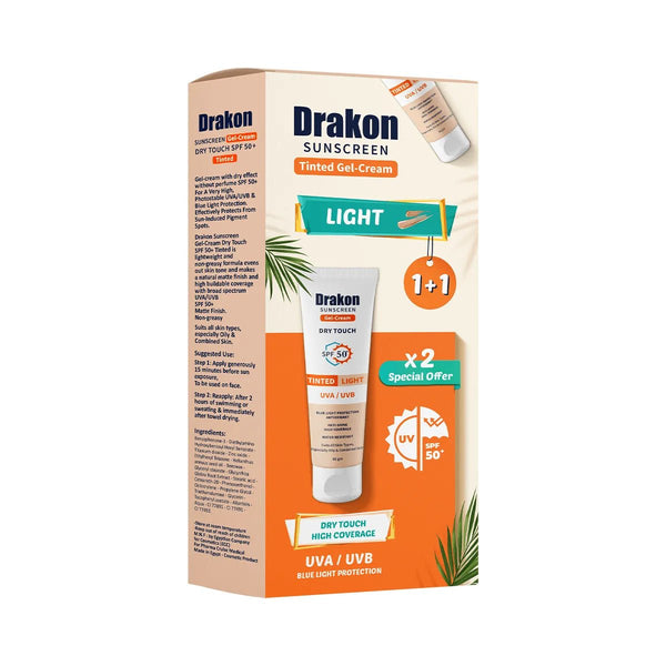 Drakon Tinted sunscreen Foundation (Light shade) promo - ladyy