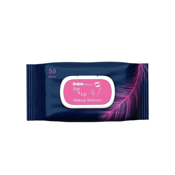 Drakon® Whitening Eye&amp; Lip Wipes Makeup Remover - ladyy