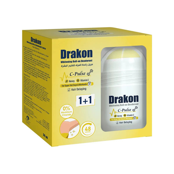 Drakon Whitening Roll - on Deodorant C - Pulse 1+1 - ladyy