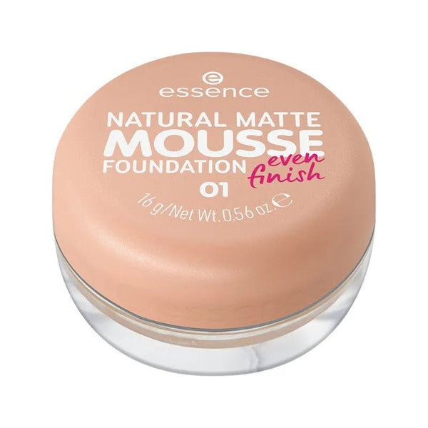 ESSENCE NATURAL MATTE MOUSSE 01 - ladyy