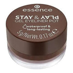 Load image into Gallery viewer, ESSENCE STAY&amp;PLAY GEL EYELINER POT 02 - ladyy
