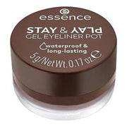 ESSENCE STAY&PLAY GEL EYELINER POT 02 - ladyy