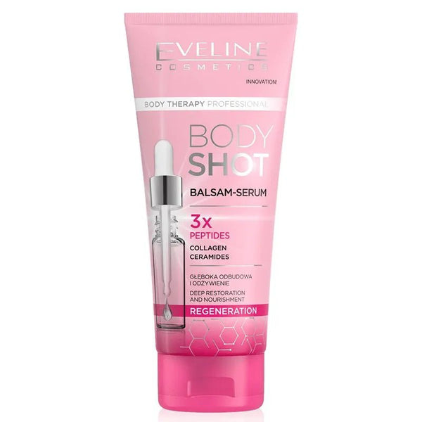 Eveline Body Shot Balm - Serum 3*Multipeptides Regeneration 200 ml - ladyy