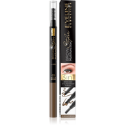 Eveline Cosmetics Brow Styler Multifunction 3 in 1 - Brow Liner - medium brown 01 - Cosmoshop - description