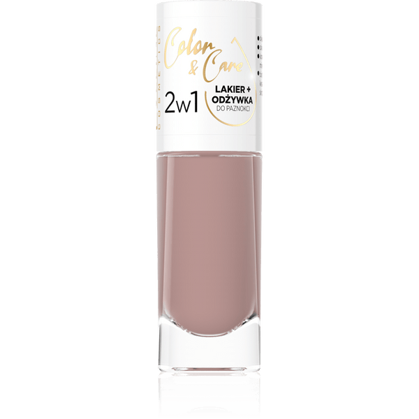 Eveline Cosmetics Color & Care gel nail polish 123 - Cosmoshop - description