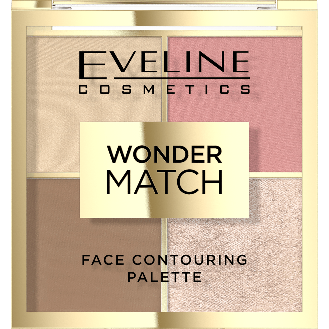 Eveline Cosmetics Wonder Match Face Contouring Palette - 02 - Cosmoshop - description