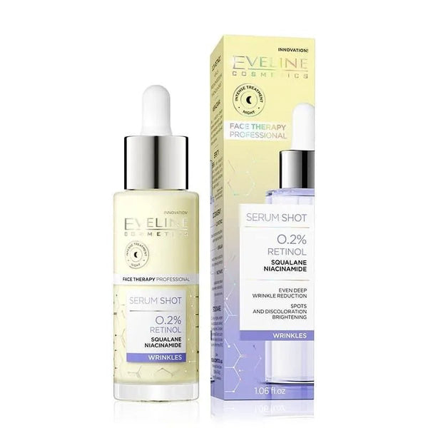 Eveline® Serum Shot 0.2% Retinol Wrinkles 30ml - ladyy