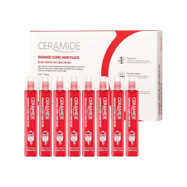 FARMSTAY CERAMIDE DAMAGE CLINIC HAIR FILLER HTT002 - ladyy