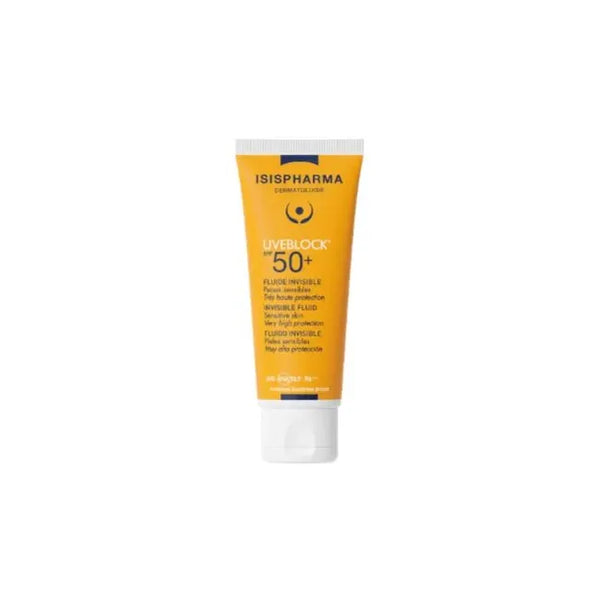 ISIS UVEBLOCK 50+ INVISIBLE FLUID 40ML - ladyy