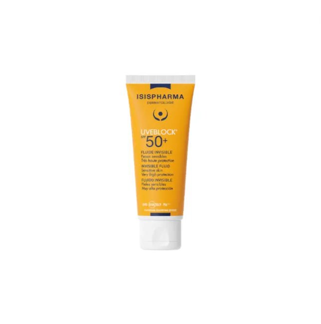 ISIS UVEBLOCK 50+ INVISIBLE FLUID 40ML - ladyy