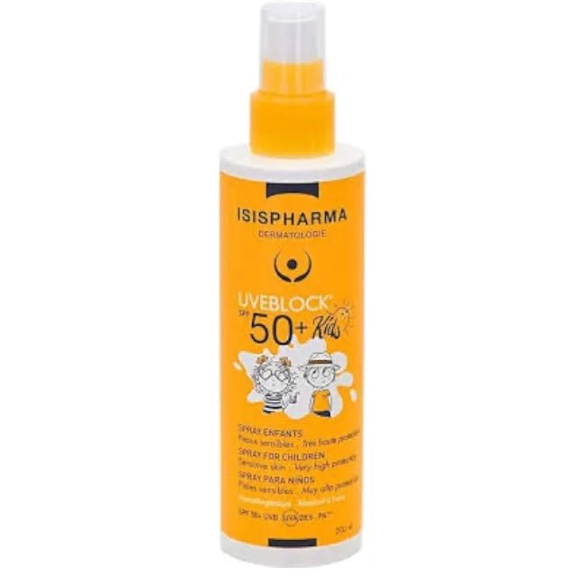 ISIS UVEBLOCK SPF50+ SPRAY KIDS FLACON 200ML - ladyy
