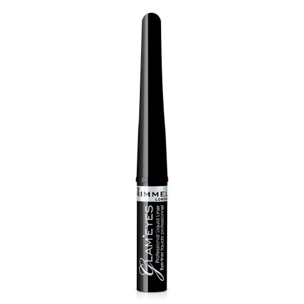 RIMMEL GLAM E LIQ EL PROF BLACK GLAMOUR - ladyy