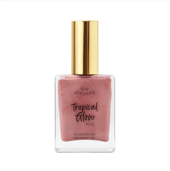 Joviality - Tropical Glow Dry Shimmering Oil - Rose - ladyy