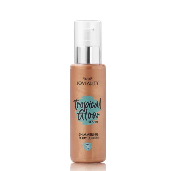 Joviality - Tropical Glow Shimmering Lotion SPF 15 BRONZE - ladyy