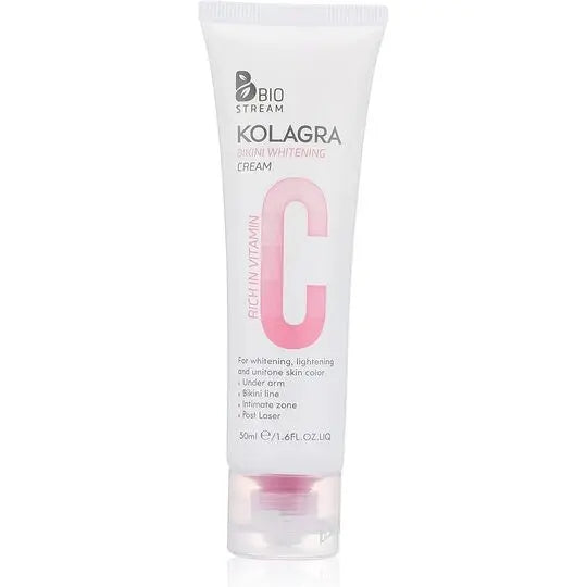 KOLAGRA BIKINI WHITENING CREAM 50ML - ladyy