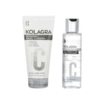 Load image into Gallery viewer, Kolagra VC Facial Wash 200 ML + Kolagra Brightening Toner 200 ML Promoback - ladyy
