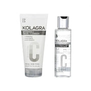 Kolagra VC Facial Wash 200 ML + Kolagra Brightening Toner 200 ML Promoback - ladyy
