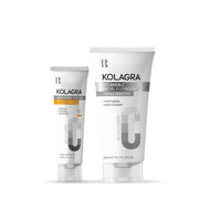 Kolagra Vitamin C Facial Wash 200 ML + Kol Whitening Cream 50 ML - ladyy