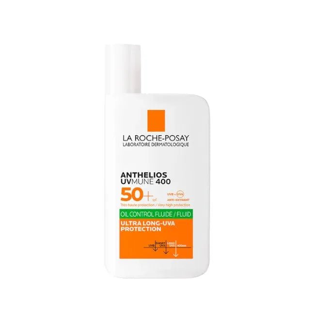 La Roche - Posay Anthelios Uvmune 400 Oil Control Invisible Fluid SPF50+ For Oily, Blemish - Prone Skin - ladyy